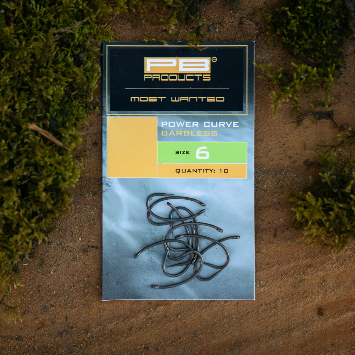 Power Curve Barbless Hook PTFE (10pcs)